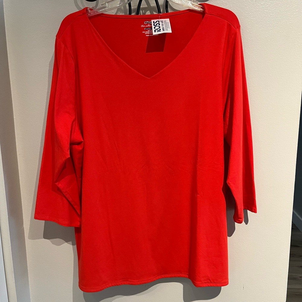 Chico’s  3/4 sleeve top
